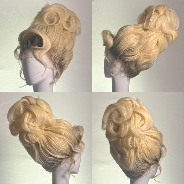 ROOTED VANILLA UPDO UPDO PRE-STYLED WIG