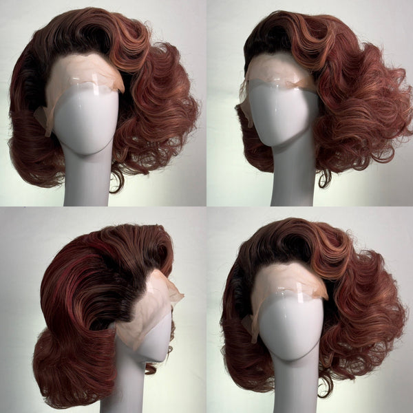 STRAWBERRY SYRUP MARILYN PRE-STYLED WIG