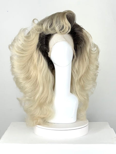 ROOTED PEARL BLONDE PRE-STYLED WIG
