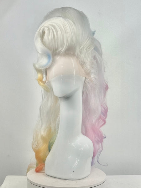 RAINBOW PRE-STYLED WIG