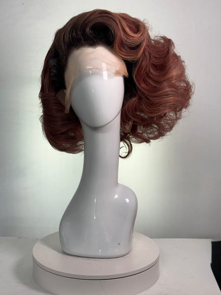 STRAWBERRY SYRUP MARILYN PRE-STYLED WIG