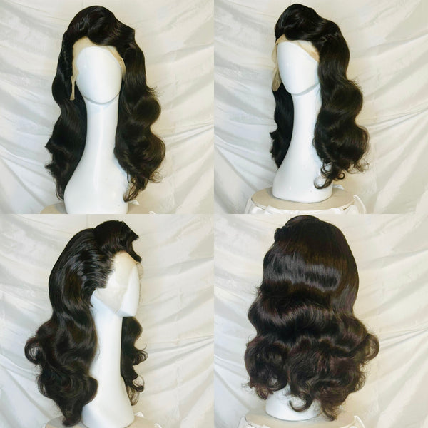 BRUNETTE WAVES PRE-STYLED WIG