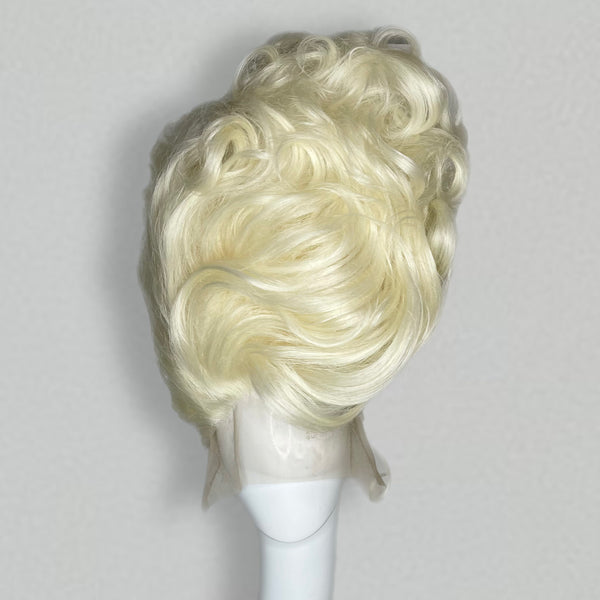 Platinum updo PRE-STYLED WIG