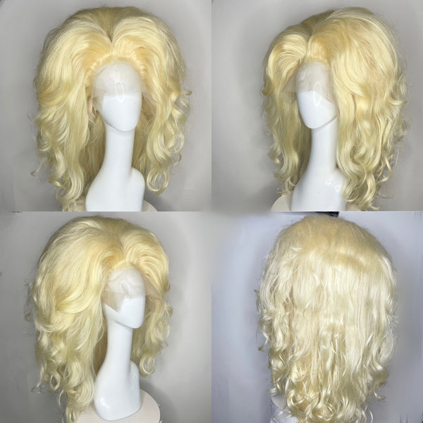 BLONDE STACKED PRE-STYLED WIG