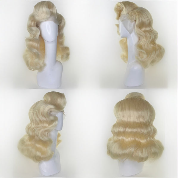 BLONDE WAVES PRE-STYLED WIG