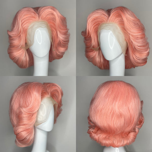 PINK ROLLER GIRL PRE-STYLED WIG