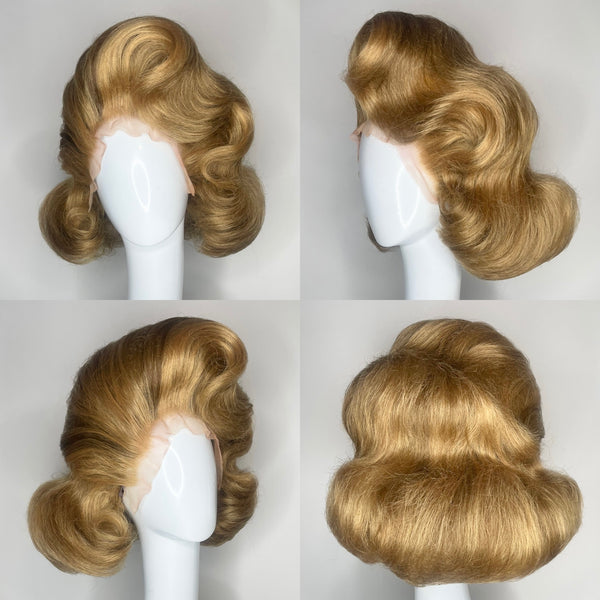 Golden Auburn Pre-Styled Wig